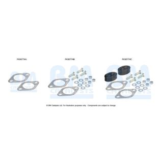 Montavimo komplektas, katalizatoriaus keitiklis BM CATALYSTS FK90774