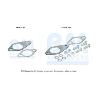 Montavimo komplektas, katalizatoriaus keitiklis BM CATALYSTS FK90878