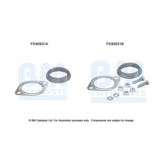 Montavimo komplektas, katalizatoriaus keitiklis BM CATALYSTS FK90931