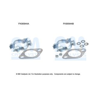 Montavimo komplektas, katalizatoriaus keitiklis BM CATALYSTS FK90944