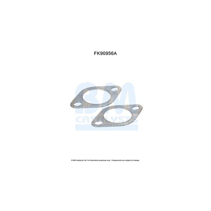 Montavimo komplektas, katalizatoriaus keitiklis BM CATALYSTS FK90956