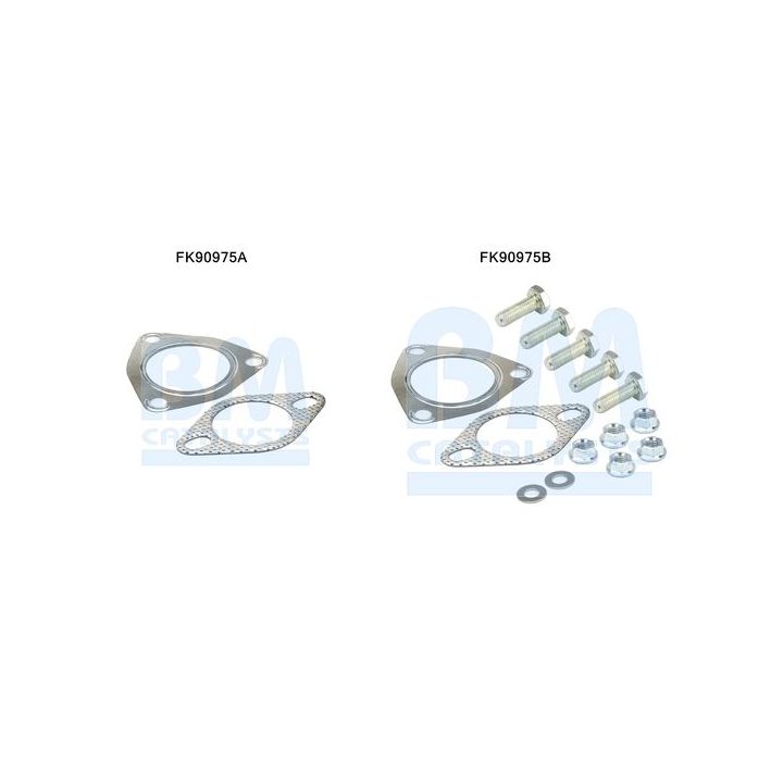 Montavimo komplektas, katalizatoriaus keitiklis BM CATALYSTS FK90975