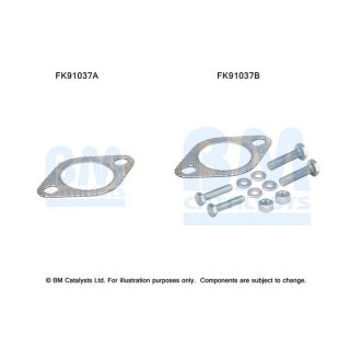 Montavimo komplektas, katalizatoriaus keitiklis BM CATALYSTS FK91037