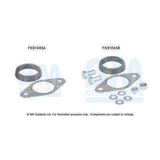 Montavimo komplektas, katalizatoriaus keitiklis BM CATALYSTS FK91045