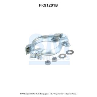 Montavimo komplektas, katalizatoriaus keitiklis BM CATALYSTS FK91201