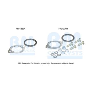 Montavimo komplektas, katalizatoriaus keitiklis BM CATALYSTS FK91220