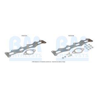 Montavimo komplektas, katalizatoriaus keitiklis BM CATALYSTS FK91327