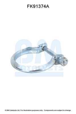 Montavimo komplektas, katalizatoriaus keitiklis BM CATALYSTS FK91374