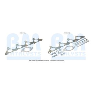 Montavimo komplektas, katalizatoriaus keitiklis BM CATALYSTS FK91414