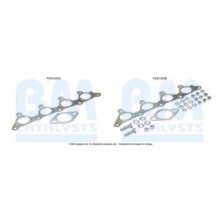 Montavimo komplektas, katalizatoriaus keitiklis BM CATALYSTS FK91432