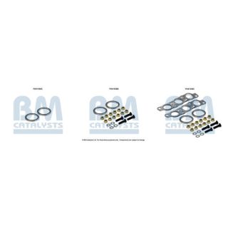 Montavimo komplektas, katalizatoriaus keitiklis BM CATALYSTS FK91508