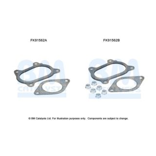 Montavimo komplektas, katalizatoriaus keitiklis BM CATALYSTS FK91562