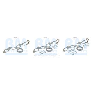 Montavimo komplektas, katalizatoriaus keitiklis BM CATALYSTS FK91582