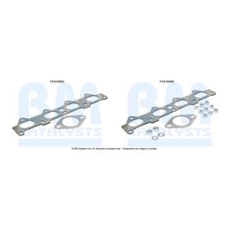 Montavimo komplektas, katalizatoriaus keitiklis BM CATALYSTS FK91688