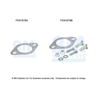 Montavimo komplektas, katalizatoriaus keitiklis BM CATALYSTS FK91878