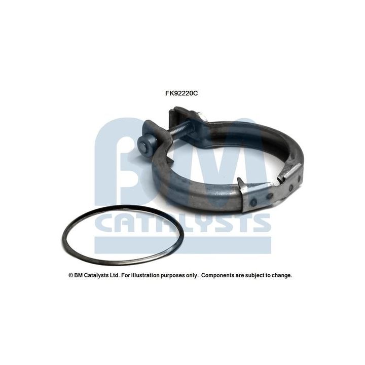 Montavimo komplektas, katalizatoriaus keitiklis BM CATALYSTS FK92220