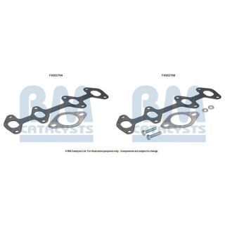 Montavimo komplektas, katalizatoriaus keitiklis BM CATALYSTS FK92270