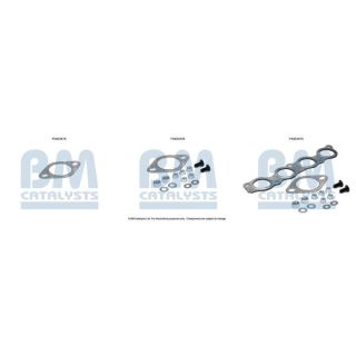 Montavimo komplektas, katalizatoriaus keitiklis BM CATALYSTS FK92347