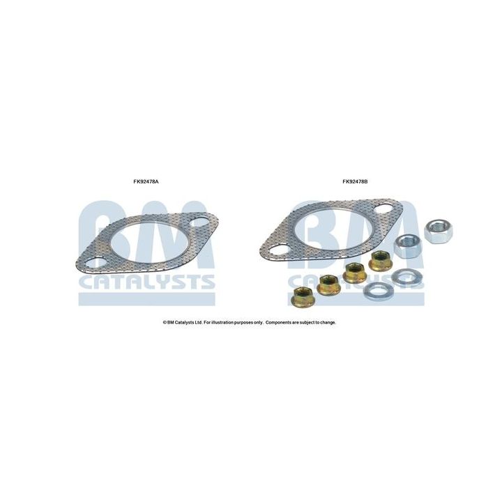 Montavimo komplektas, katalizatoriaus keitiklis BM CATALYSTS FK92478