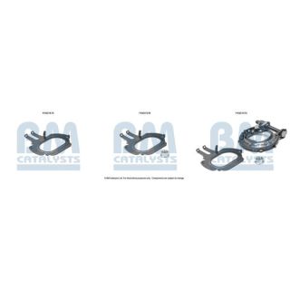 Montavimo komplektas, katalizatoriaus keitiklis BM CATALYSTS FK92747