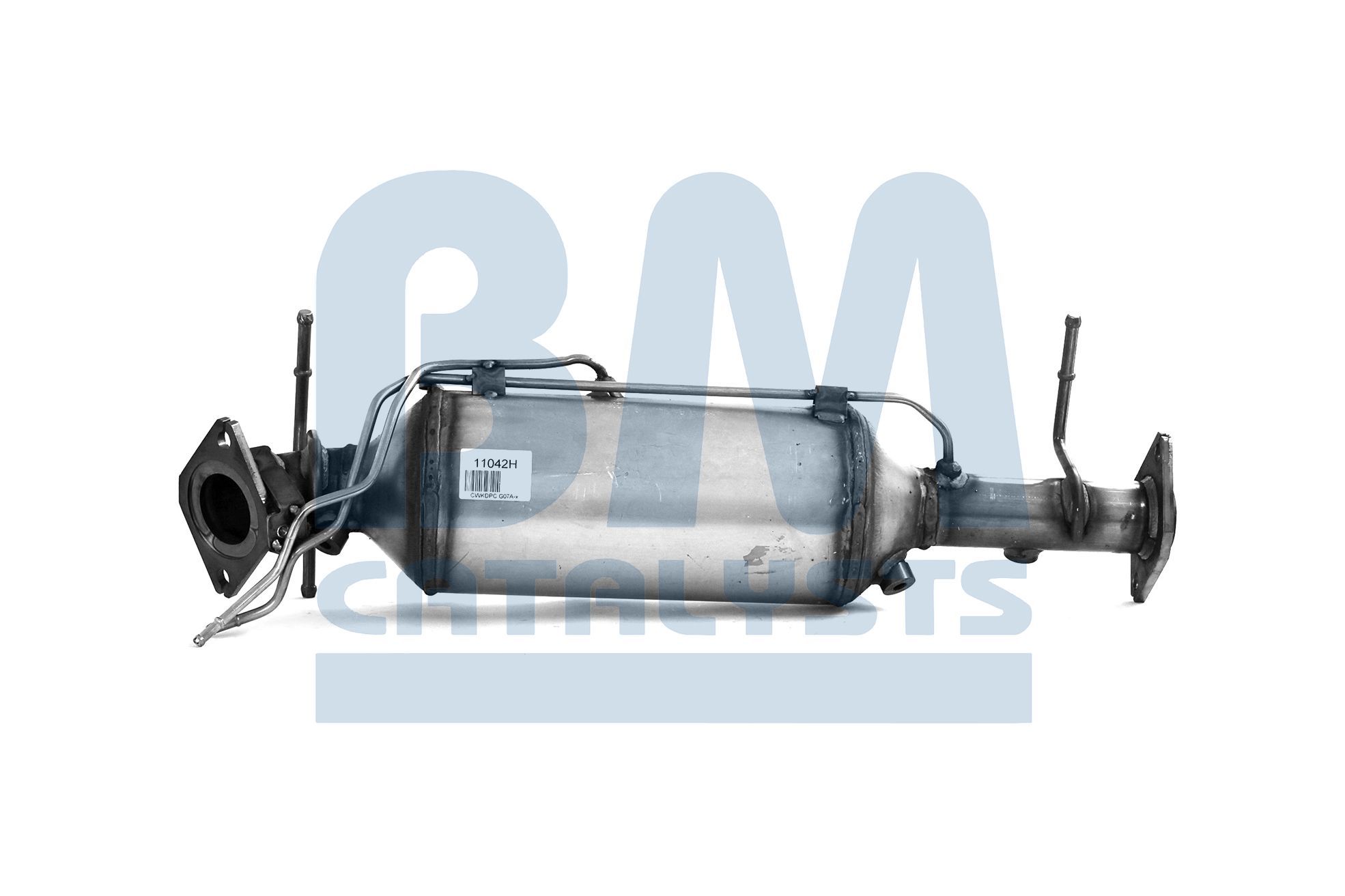 Suodžių / kietųjų dalelių filtras, išmetimo sistema BM CATALYSTS BM11042H