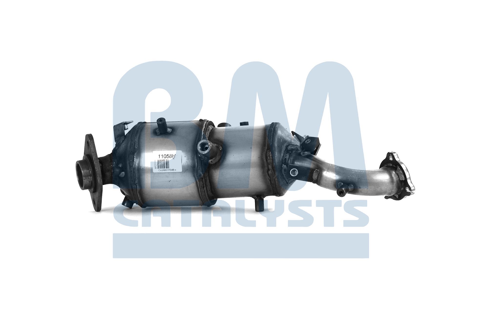 Suodžių / kietųjų dalelių filtras, išmetimo sistema BM CATALYSTS BM11058H