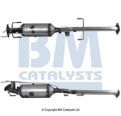 Suodžių / kietųjų dalelių filtras, išmetimo sistema BM CATALYSTS BM11072HP