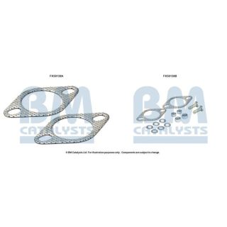 Montavimo komplektas, išmetimo vamzdis BM CATALYSTS FK50138