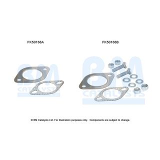 Montavimo komplektas, išmetimo vamzdis BM CATALYSTS FK50166