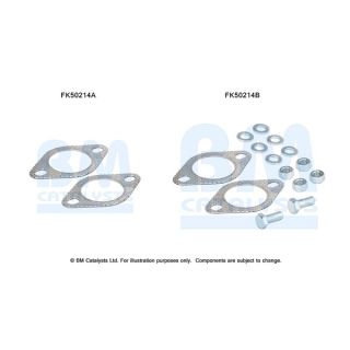 Montavimo komplektas, išmetimo vamzdis BM CATALYSTS FK50214