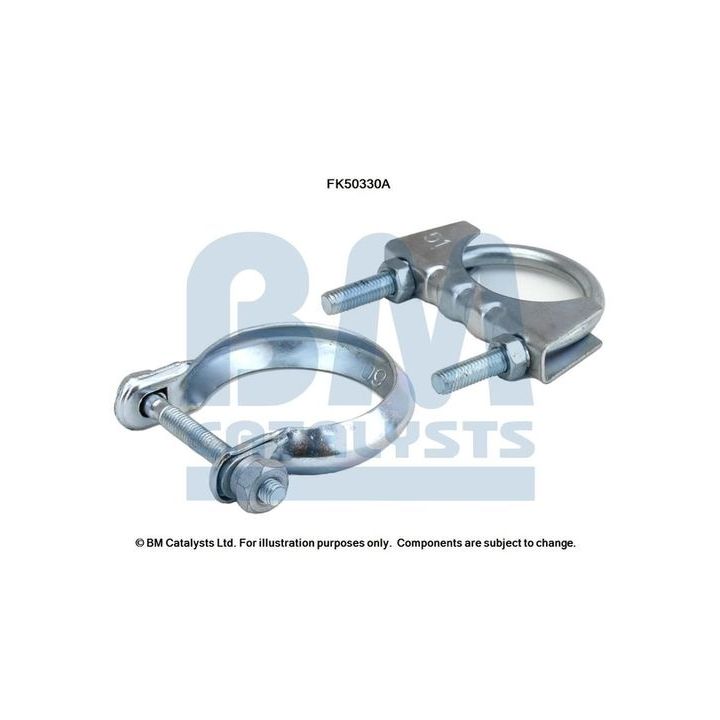 Montavimo komplektas, išmetimo vamzdis BM CATALYSTS FK50330
