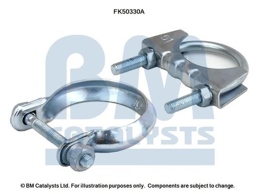 Montavimo komplektas, išmetimo vamzdis BM CATALYSTS FK50330