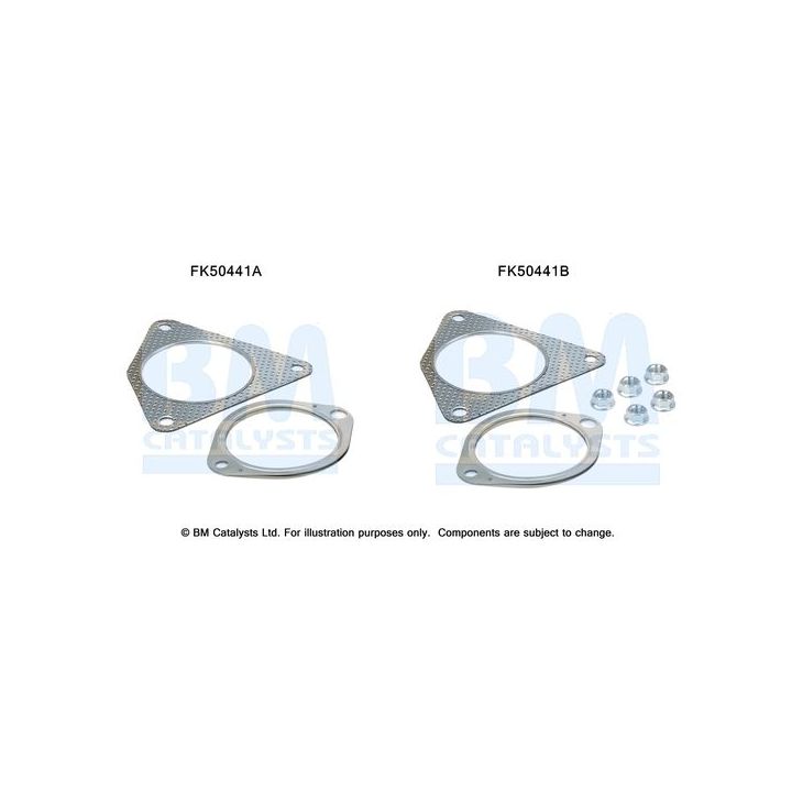 Montavimo komplektas, išmetimo vamzdis BM CATALYSTS FK50441