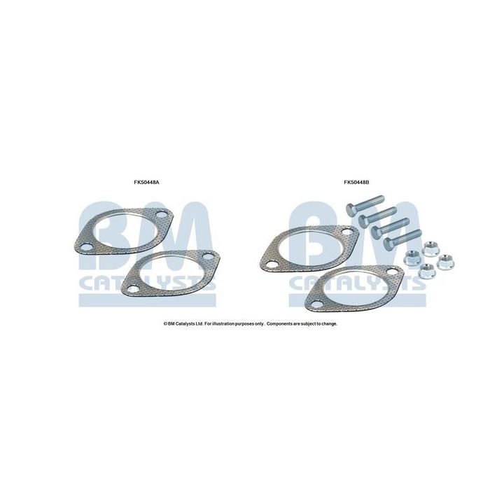 Montavimo komplektas, išmetimo vamzdis BM CATALYSTS FK50448