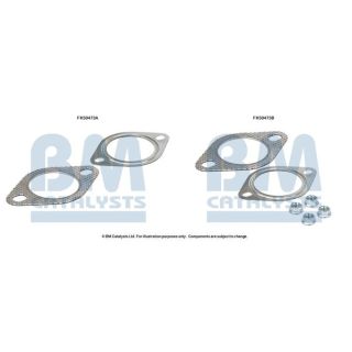 Montavimo komplektas, išmetimo vamzdis BM CATALYSTS FK50473