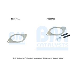 Montavimo komplektas, išmetimo vamzdis BM CATALYSTS FK50476