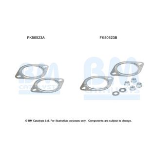 Montavimo komplektas, išmetimo vamzdis BM CATALYSTS FK50523