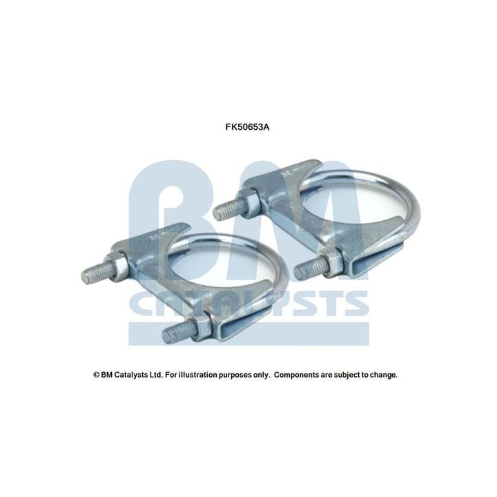 Montavimo komplektas, išmetimo vamzdis BM CATALYSTS FK50653