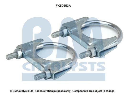 Montavimo komplektas, išmetimo vamzdis BM CATALYSTS FK50653