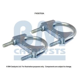 Montavimo komplektas, išmetimo vamzdis BM CATALYSTS FK50753