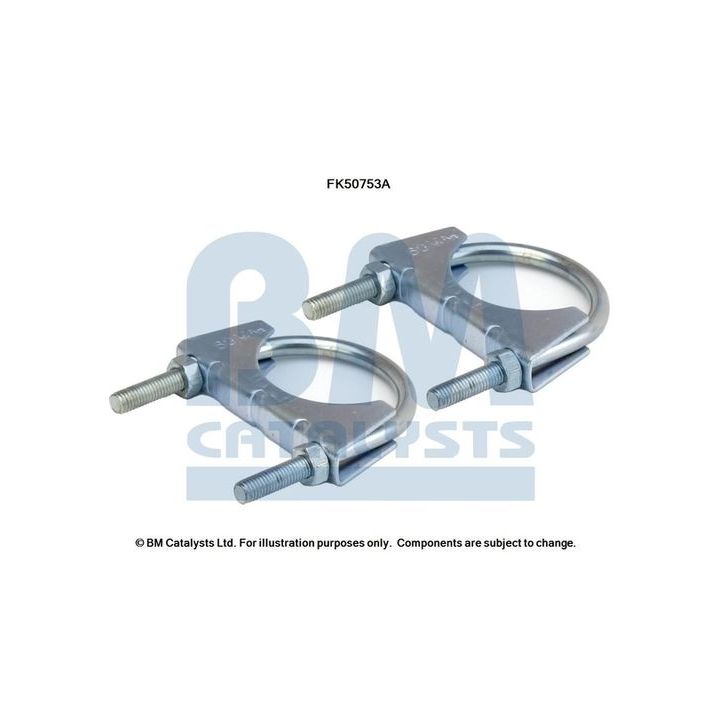Montavimo komplektas, išmetimo vamzdis BM CATALYSTS FK50753