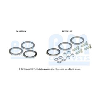 Montavimo komplektas, išmetimo vamzdis BM CATALYSTS FK50826