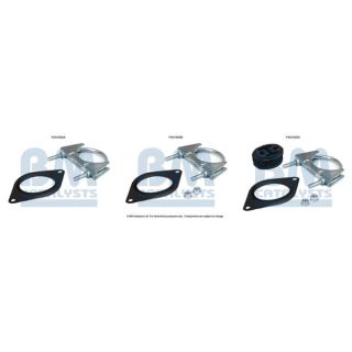 Montavimo komplektas, išmetimo vamzdis BM CATALYSTS FK51025