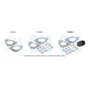 Montavimo komplektas, išmetimo vamzdis BM CATALYSTS FK70061