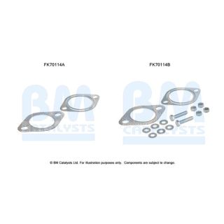 Montavimo komplektas, išmetimo vamzdis BM CATALYSTS FK70114