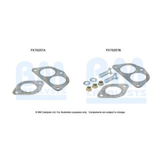 Montavimo komplektas, išmetimo vamzdis BM CATALYSTS FK70257