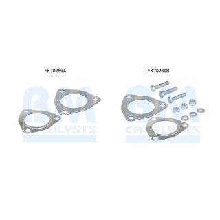 Montavimo komplektas, išmetimo vamzdis BM CATALYSTS FK70269