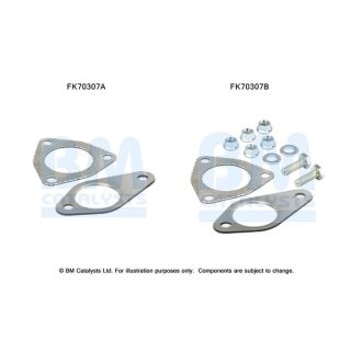 Montavimo komplektas, išmetimo vamzdis BM CATALYSTS FK70307