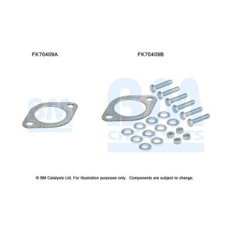Montavimo komplektas, išmetimo vamzdis BM CATALYSTS FK70409