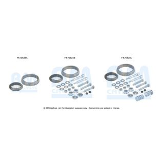 Montavimo komplektas, išmetimo vamzdis BM CATALYSTS FK70528